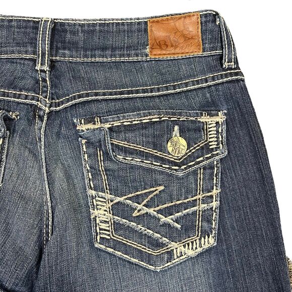 BKE Womens Culture Fit Denim Stretch Crop Capri Pants Jeans Size 30 - Picture 8 of 11